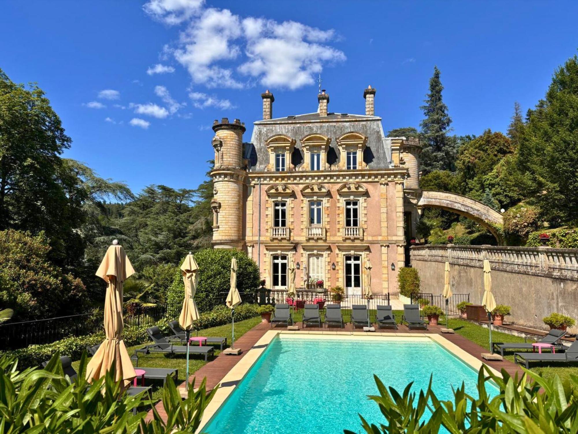 Chateau Clement - Teritoria Vals-les-Bains Exteriér fotografie